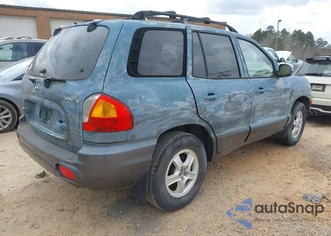 2002 Hyundai Santa Fe Gls/Lx from USA, damaged, VIN KM8SC13D82U241929